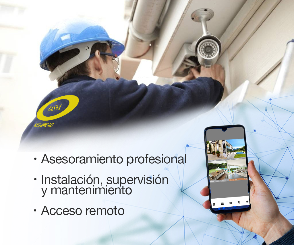 Instalación de cámaras pinamar iassa